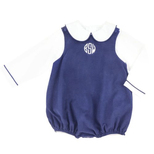 Navy Corduroy Bubble Set – Cecil & Lou