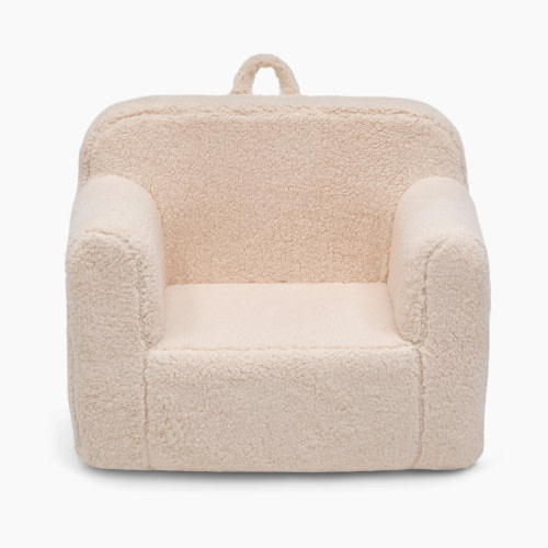 Delta Children Cozee High Pile Fleece Chair - Sherpa Cream