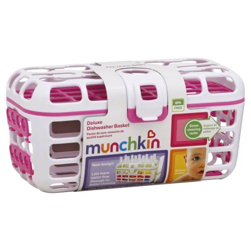 Munchkin Deluxe Dishwasher Basket, Colors May Vary