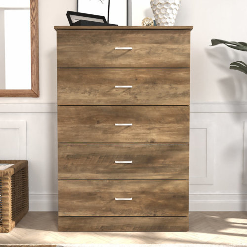 Allyannah 5 Drawer 31.5'' W Dresser