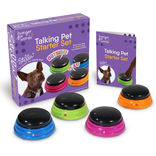 Hunger for Words Talking Pet Starter Set Dog Toy