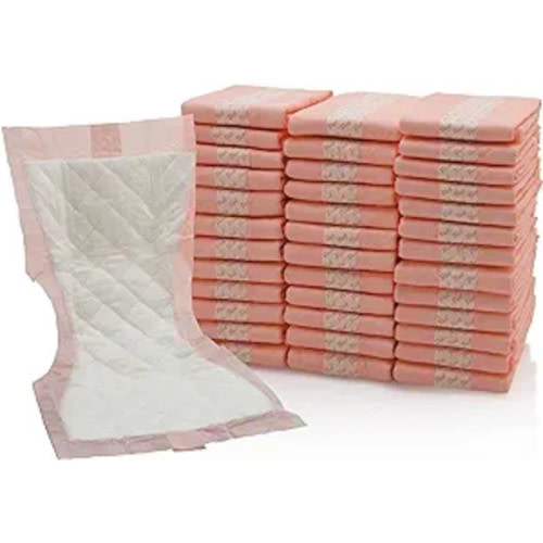 Vakly Extra Large Super-Absorbent Contoured Hospital Style Pad Liners - 40 count