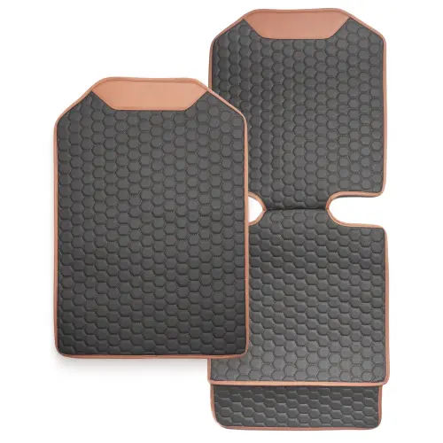 Hexy Car Seat Protector & Car Kick Mat Set (2 Pcs)  |  Owleys