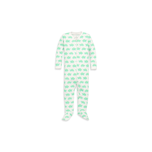 Baby Organic Animal Friends Zip Footie, Newborn