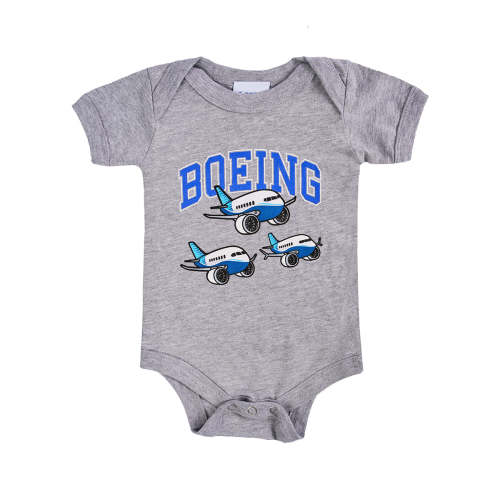 Boeing Baby Varsity Pudgy Onesie