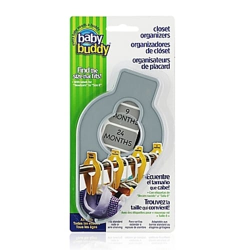 Baby Buddy® Size-It Closet Organizers in - Gray