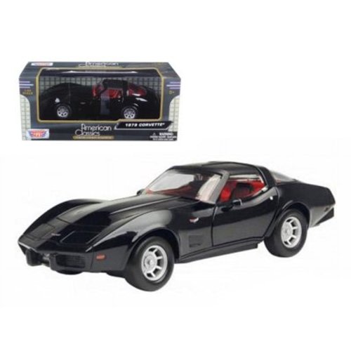 V.I.P. 1979 Corvette Model, 1:24 Scale Car Play Vehicle