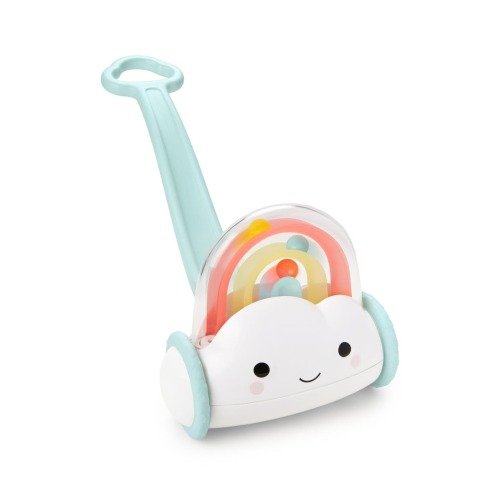 Silver Lining Cloud Rainbow Push Toy