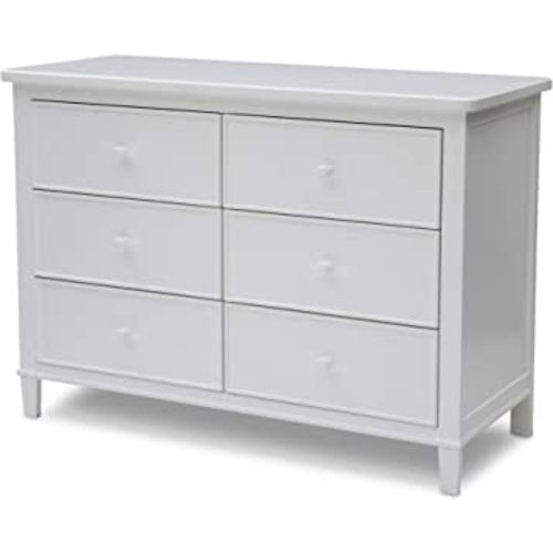 Haven 6 Drawer Dresser, Greenguard Gold Certified, White