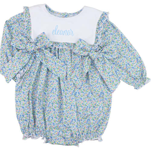 Petite Floral Knit Bow Bubble – Cecil & Lou