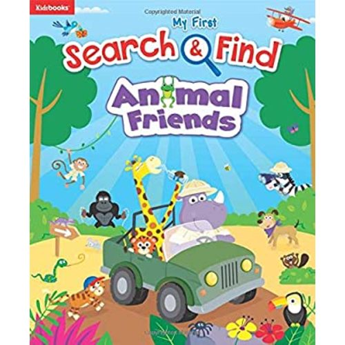My First Search & Find Animal Friends-Identify Animals, Colors and Numbers Along the Way!