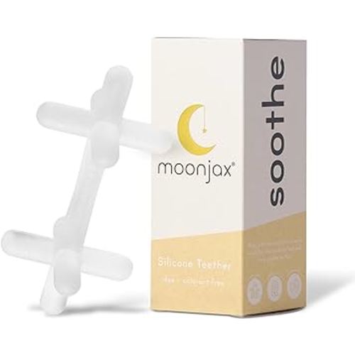Silicone Baby Teething Toys - Baby teether for Infants, Toddlers, Newborns, CPSIA Certified, FDA Formulated Material