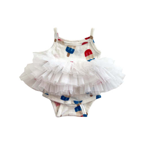 Popsicle / Organic Tutu Bodysuit