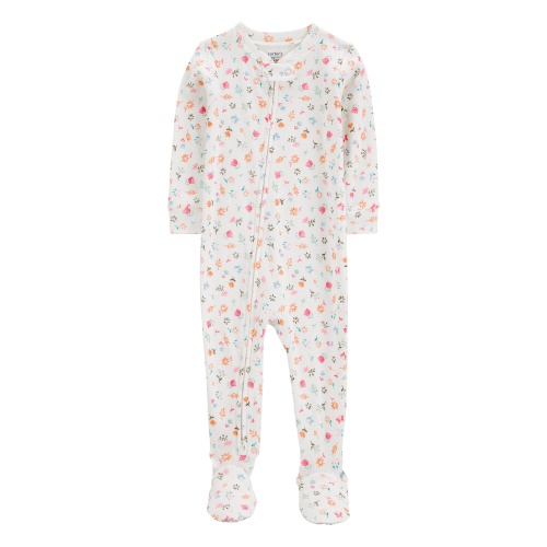 Baby Floral Snug Fit Cotton 1-Piece Pajamas - Carter's | Carter's