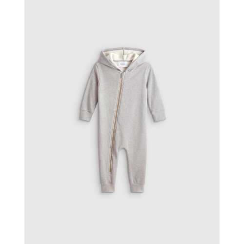 100% Organic Cotton Hooded Moto Romper