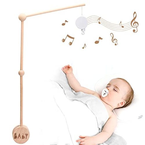 Baby Mobile for Crib | Baby Crib Nursery Mobile Star Moon for Baby Boys and Girls | Boho Nursery Decor | Baby Shower Set for Infant Bedroom Hanging Decoration Toy