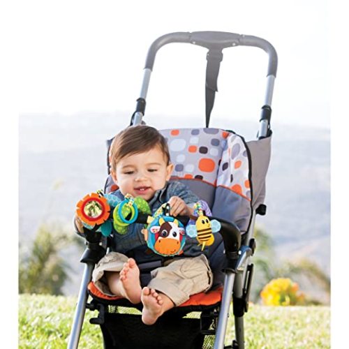 Infantino Spiral Activity Toy, Blue - Blue Farm