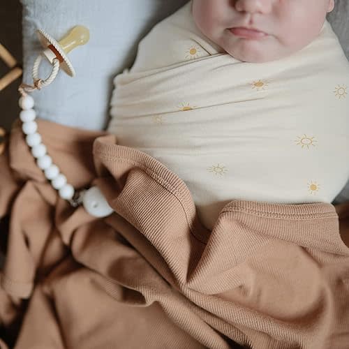 Sunshine Stretchy Baby Swaddle Blanket