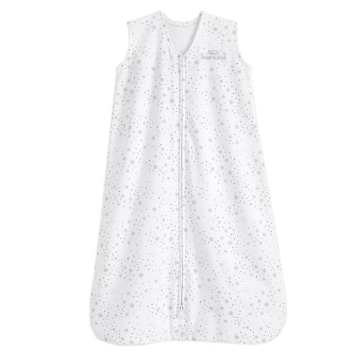 Midnight Moons Gray Wearable Baby Blanket | HALO