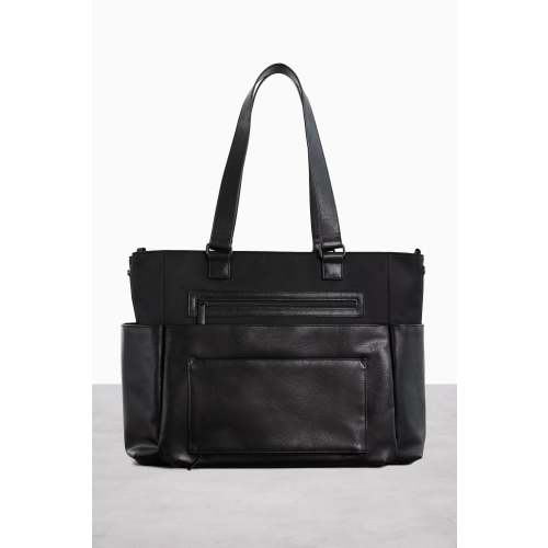 BÉIS 'The Diaper Bag' in Black - Fashionable Diaper Bag & Diaper Tote Bag