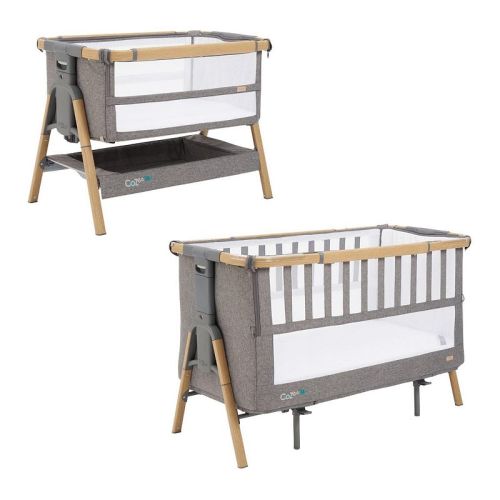 Tutti Bambini CoZee 5-in-1 Convertible XL Bedside Crib Expansion Complete Bundle