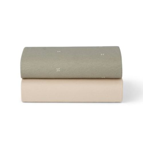 Bassinet 2 Pack Fitted Sheets