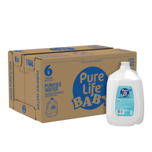 Pure Life® Baby Purified Water 1 Gallon Jug (6 Pack)