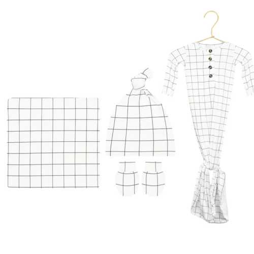 Maxwell Newborn Hat Bundle (Gown) – Lou Lou & Company