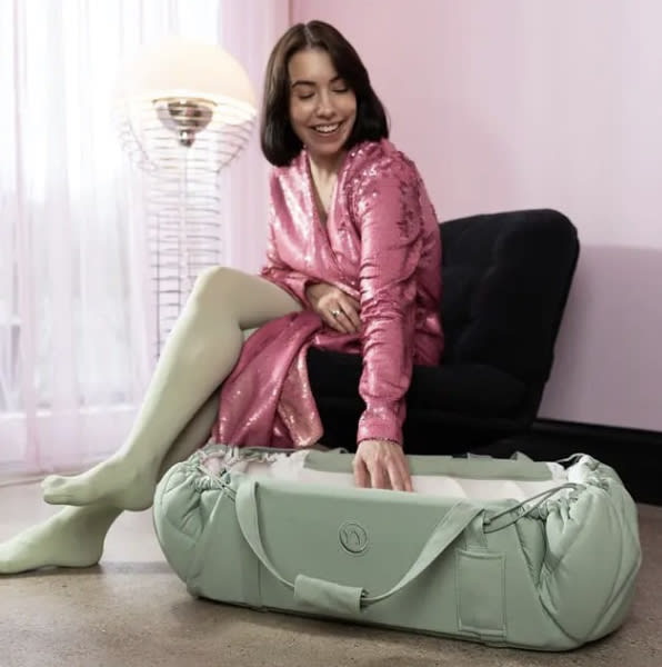 Najell SleepCarrier 5 Baby Lounger - Oat Beige- Safe Sleep- Naps on the go - Najell