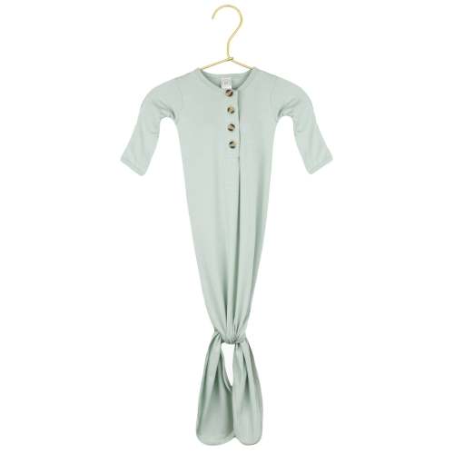 Lou Lou and Company Knotted Gown - NB-3M | The Baby Cubby