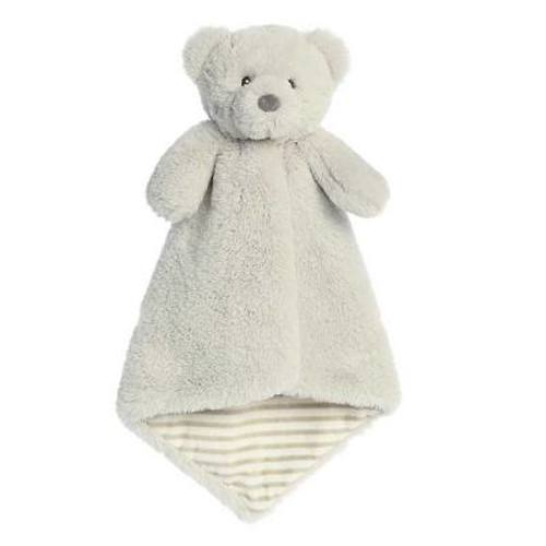 Ebba Large Grey Fur-ebba 16" Kori Bear Grey Luvster Adorable Baby Stuffed Animal