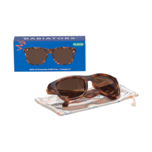 Classic Tortoise Navigator | Amber Polarized Lens – Babiators Sunglasses