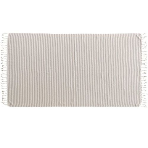 Kafthan Textile Calista Baby Blue Cotton Single Bath and Beach Towel