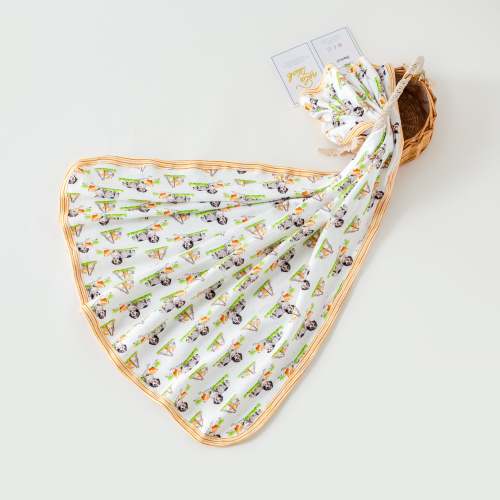 Mascot Mania in Tennessee Cotton Baby Blanket