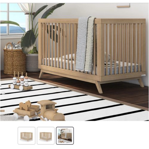 dadada Soho 3-In-1 Convertible Crib – Bambi Baby