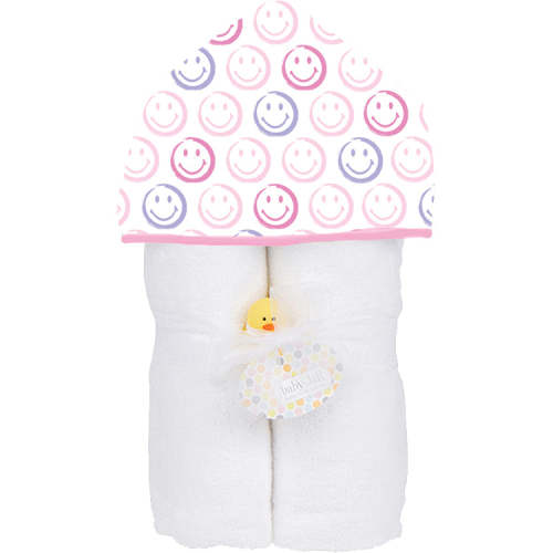 Deluxe Hooded Towel - Happy Girl