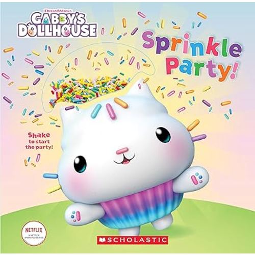 Sprinkle Party! (Gabby's Dollhouse Novelty Board Book)