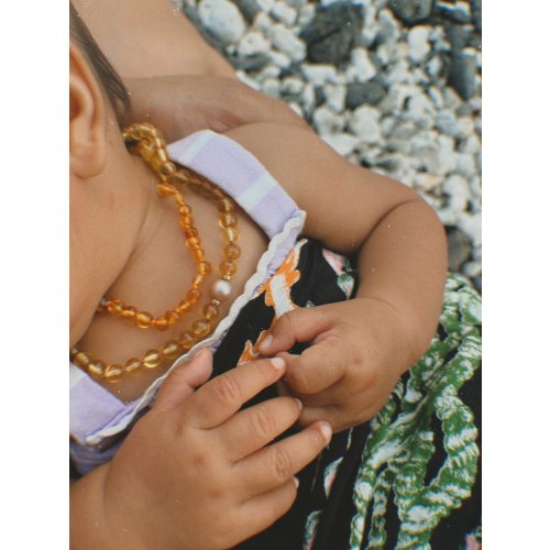 Baby Amber Teething Necklace — SECRETS HAWAI'I