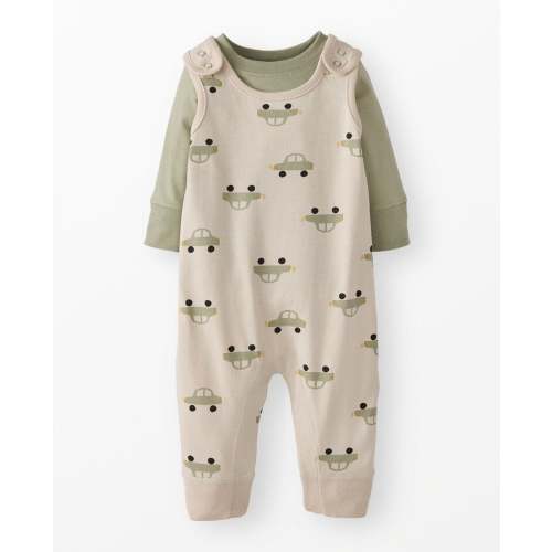 Baby Long Sleeve T-Shirt & Overalls Set | Hanna Andersson