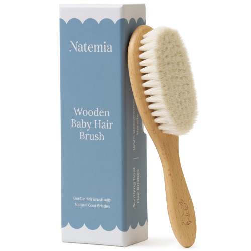 Natural Baby Hair Brush by Natemia