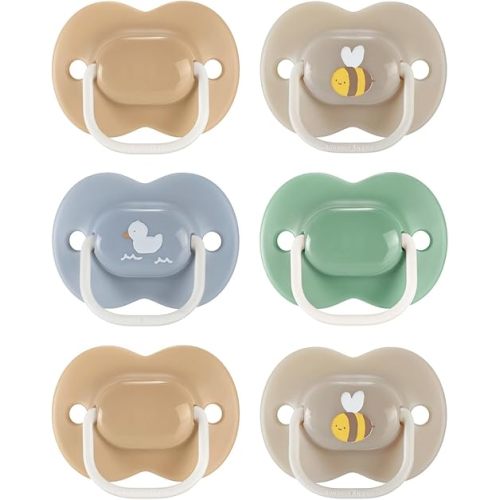 Tommee Tippee Anytime Pacifier, 18-36 Months, 6 Pack of Symmetrical, BPA Free Pacifiers