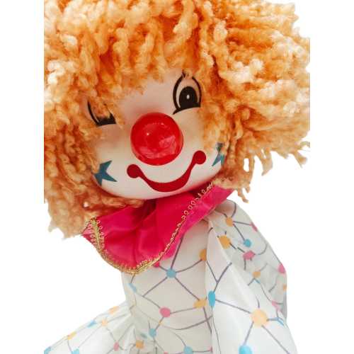 Vintage Aratak Musical Moving Clown Doll