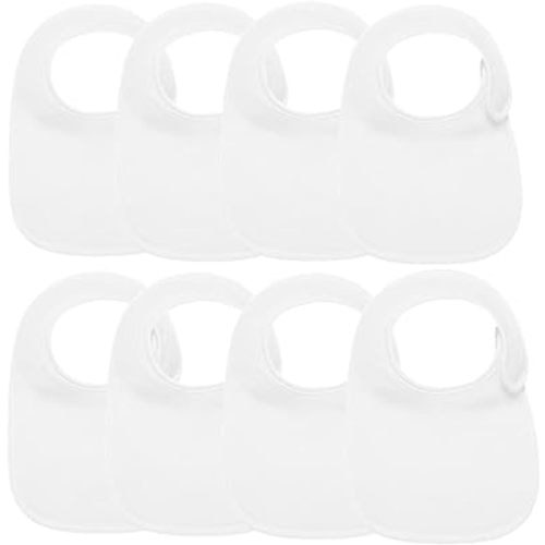 8 Pack Baby Bibs