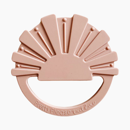Pretty Please Teethers Sunshine Teether - Mahogany Rose