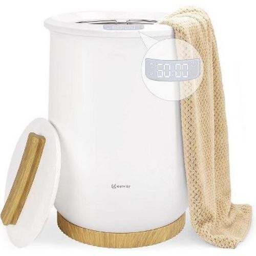 Keenray Upgraded Towel Warmer Bucket, Large Towel Warmer with 3 Heating Modes, Towel Heater for Oversize Bathrobes Blankets