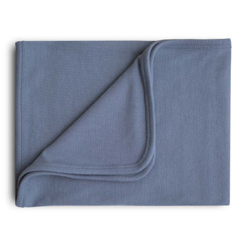 Ribbed Baby Blanket – Mushie