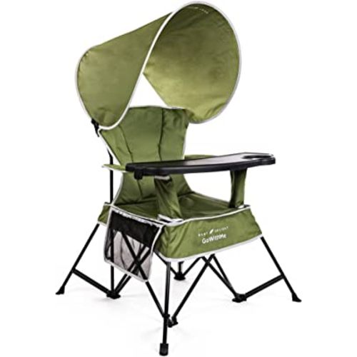 Baby Delight Go with Me Grand Deluxe Portable Chair | for Kids | Indoor and Outdoor | Moss Bud Green