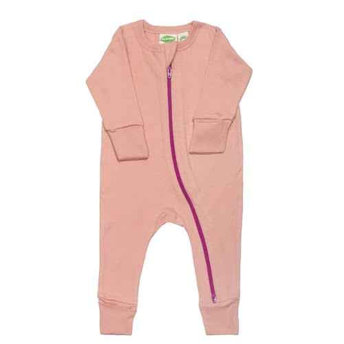 PARADE Organic Essentials '2-Way' Zip Romper - Long Sleeve