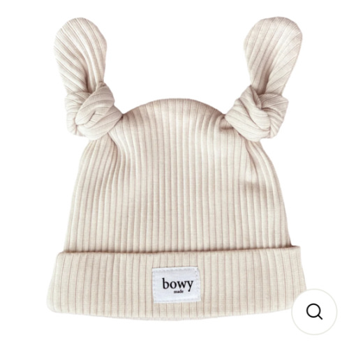 Double Knot Beanie - Cream