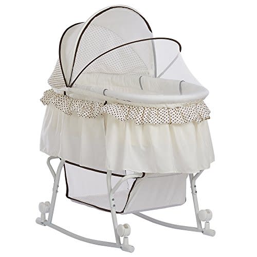 Dream on Me Lacy Portable 2-in-1 Bassinet